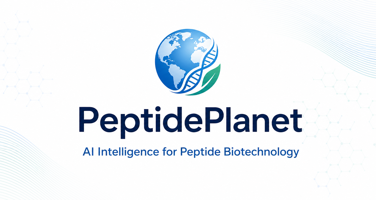 PeptidePlanet — The AI Intelligence Platform for Peptide Biotechnology